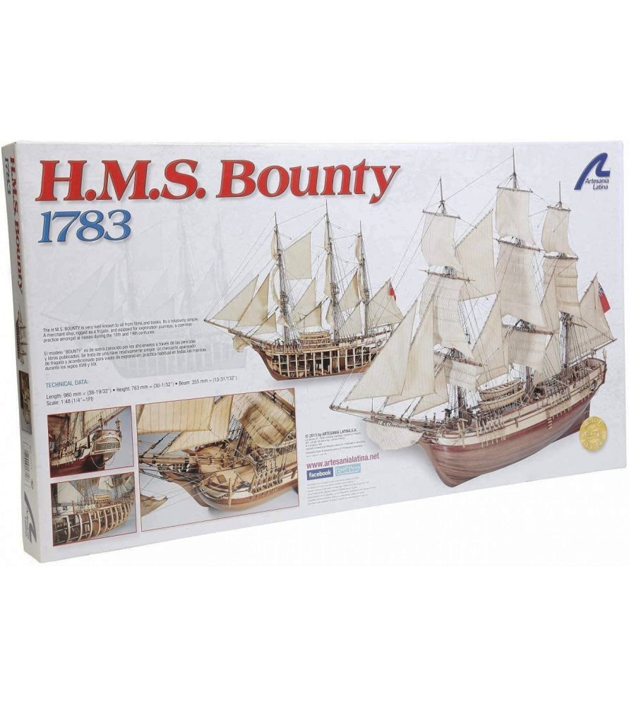 HMS Bounty Artesania Latina på Gombotec webshop