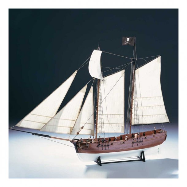 Adventure Pirate Ship - Amati 1/60