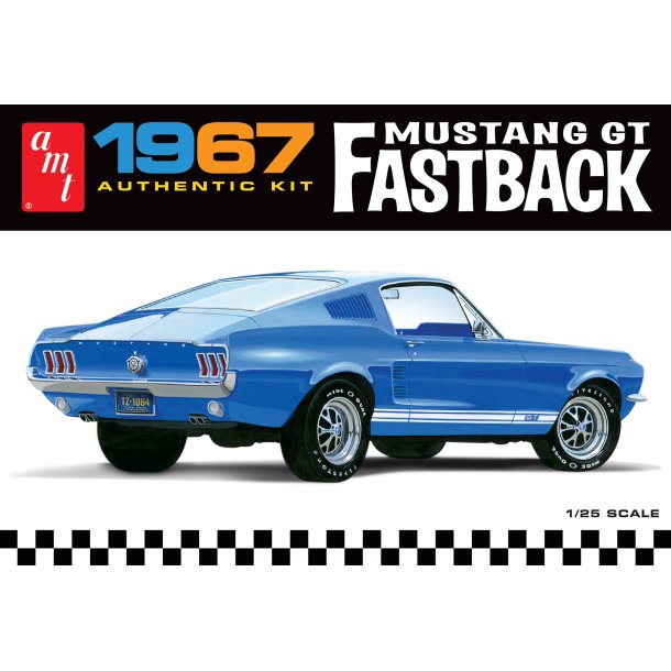 Ford Mustang GT Fastback 1967 - AMT 1/25
