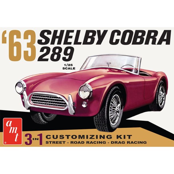 Shelby Cobra 289 1963 - AMT 1/25