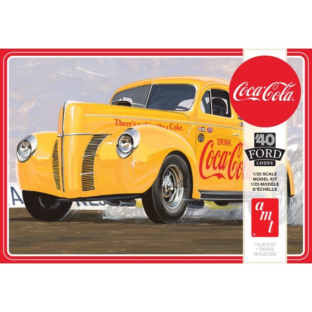 Ford Coupe 1940 Coca-Cola - AMT 1/25