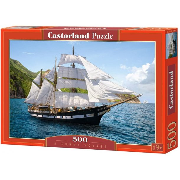 A Sunny Voyage - Castorland 500 Pieces 