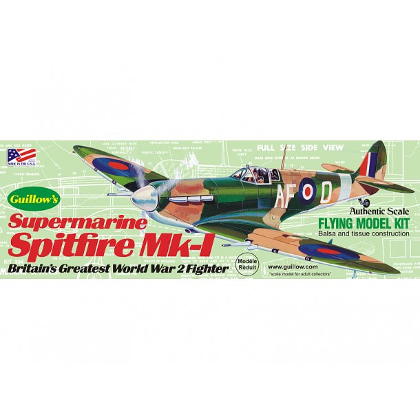 Supermarine Spitfire - Guillows 1/30