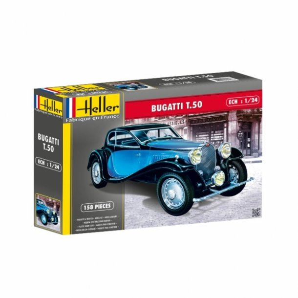 Bugatti T.50 1930 - Heller 1/24
