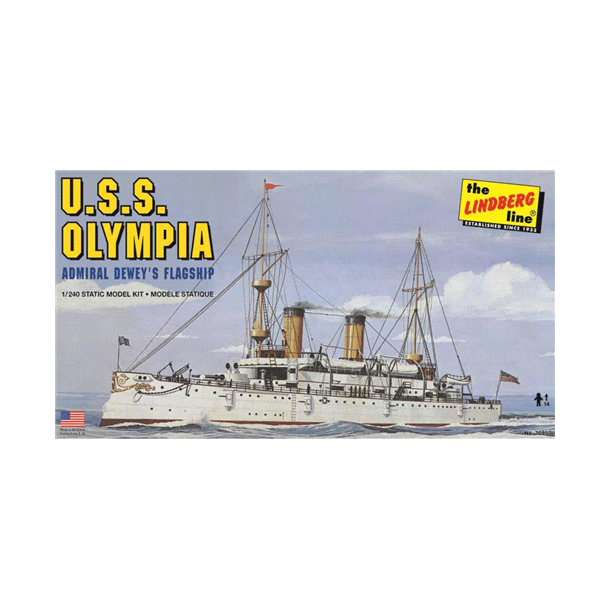 USS Olympia - Lindberg 1/240