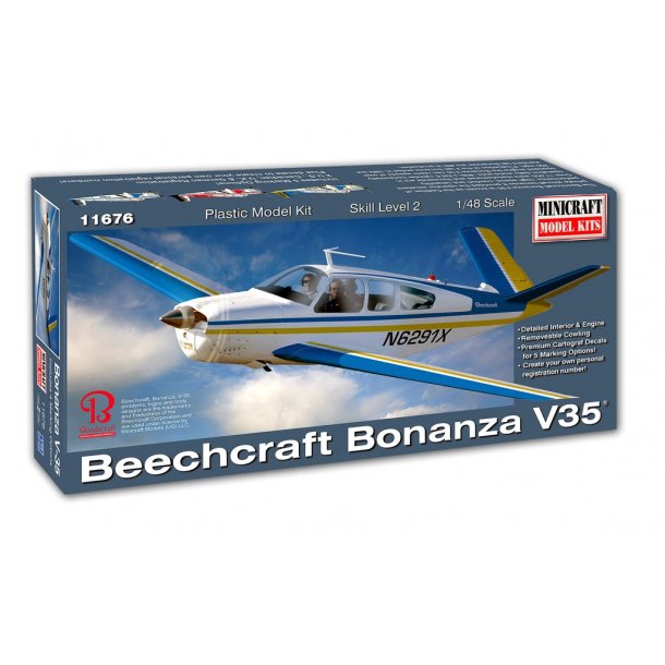 Beechcraft Bonanca V35 - Minicraft 1/48