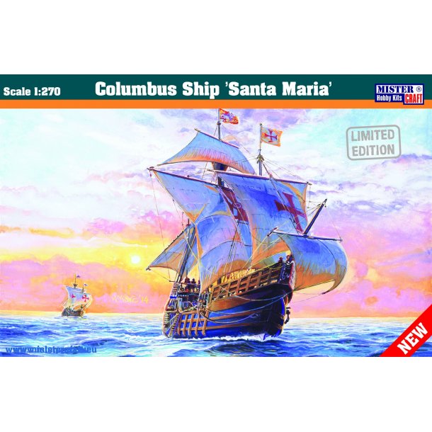 Santa Maria Columbus Ship - Mistercraft 1/270