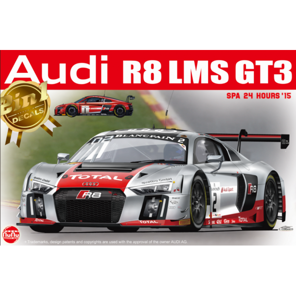 Audi R8 LMS GT3 24-Hours Spa 2015 - Nunu 1/24