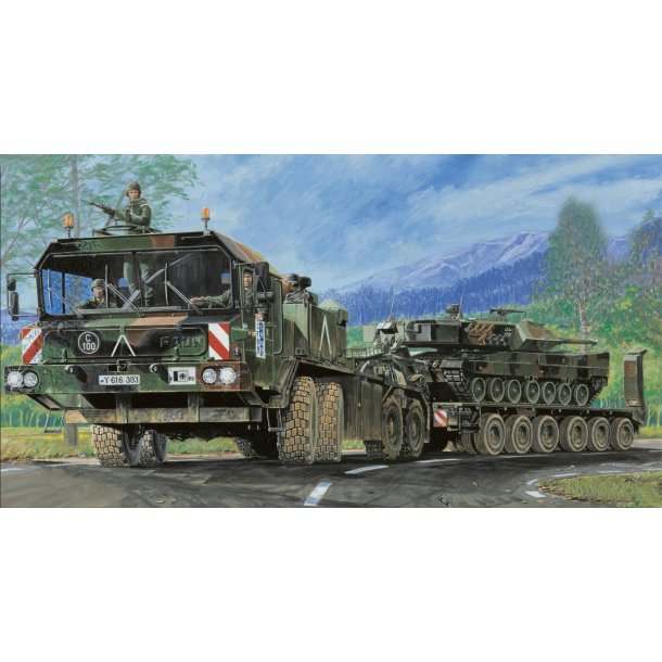 Faun SLT-56 Tank Transporter - Trumpeter 1/35