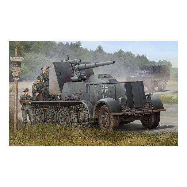 German 8.8cm Flak 18 Selbstfahrlafette - Trumpeter 1/35