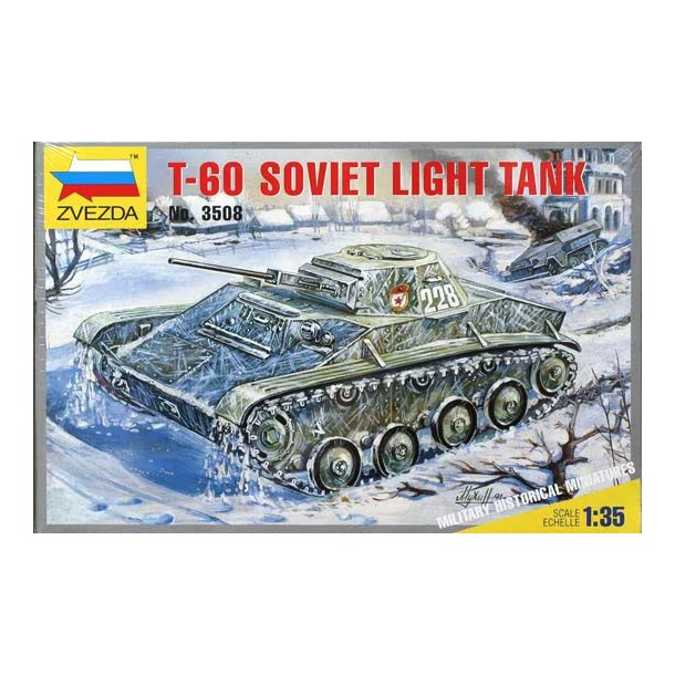 T-60 Soviet Light Tank - Zvezda 1/35